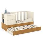 Berço Multifuncional Formare Com Cama Auxiliar - Matic Móveis