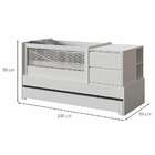 Berço Multifuncional Sol E Mar Branco