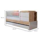 Berço Multifuncional Sol E Mar Com Colchão Guldi Baby D20 (10