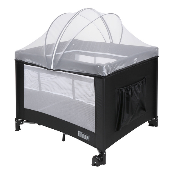 Berço Portátil Burigotto Serenata Desmontável Até 15kg Black