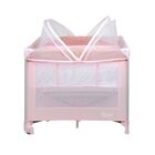 Berço Portátil Burigotto Serenata Desmontável Até 15kg Rosa P