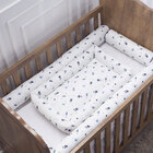 Berço Portátil - Ninho Para Berço Americano 200 Fios Com Zípe