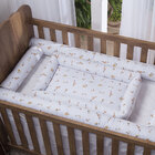 Berço Portátil - Ninho Para Berço Americano 200 Fios Com Zípe