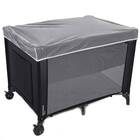 Berço Portátil Para Bebê Lullaby Até 15kgs Preto Multikids