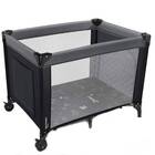 Berço Portátil Para Bebê Lullaby Até 15kgs Preto Multikids