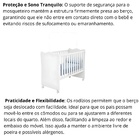 Berço Quarto Infantil Com Suporte De Mosquiteiro E Rodízios B