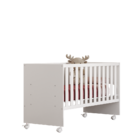 Berço Reto Doce Sonho 3540 Com Rodízios