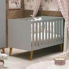 Berço Retrô Ayla Com Colchão D18 De 10cm - Reller Móveis