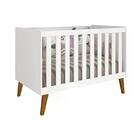 Berço Retrô Ayla Com Colchão D18 De 10cm - Reller Móveis