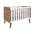 Berço Retrô Ayla Com Colchão D18 De 10cm - Reller Móveis