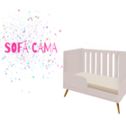 Berço Retro Old 03 Regulagens Em Mdf Rosa Potente