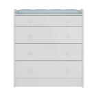 Berço Simples 1 E Comoda 2523 Doce Sonho Com Colchao Qmovi