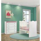 Berço Simples 1 E Comoda 2523 Doce Sonho Qmovi