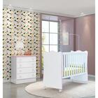 Berço Simples 1 E Comoda 777 Doce Sonho Com Rodizios Qmovi