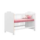 Berço Ternura Branco E Rosê