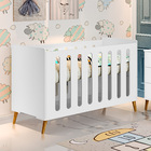 Berço Transforma Em Sofá Cama E Mini Cama Old Branco Potente