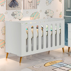 Berço Transforma Em Sofá Cama E Mini Cama Old Cinza Potente