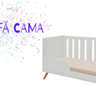 Berço Transforma Em Sofá Cama E Mini Cama Old Cinza Potente