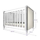 Berço Tudor Estofado