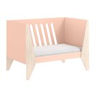 Berço Vira Cama Hope  Rosa
