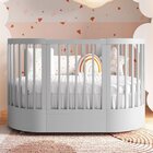 Berço Wave Evolutivo 3 Em 1  Cinza