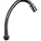 Bica Cromada Para Misturador E Torneira De Cozinha Forusi - 9