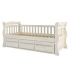 Bicama 3 Gavetas Madeira Maciça Mk Saraiva