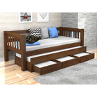 Bicama 3 gavetas Madeira Maciça Turim