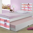 Bicama Bailarinas Com Colchões