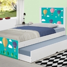 Bicama Balões No Céu Com Colchões