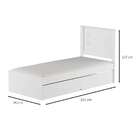 Bicama Barcelona Flex Branca E Preta