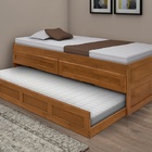 Bicama Bibox Solteiro Bianca Imbuia – Atraente Móveis