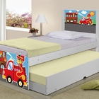 Bicama Bombeiro Com Colchões