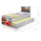 Bicama Bombeiro Com Colchões