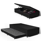 Bicama Box + Baú E Auxiliar Solteiro 88 cm