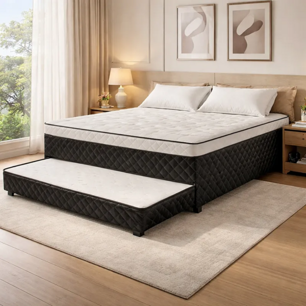 Bicama Box Conjugada De Espuma D28 + Auxiliar De Espuma Veronna Casal ...