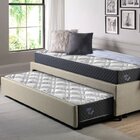 Bicama Box Solteirão 96x203cm Linho Com Dois Colchões Adapto