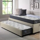 Bicama Box Solteiro 88x188 Linho Com Dois Colchões Adapto Mol