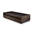 Bicama Box Solteiro 88x188 Suede Com Dois Colchões Adapto Mol