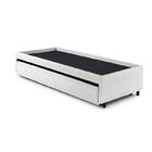 Bicama Box Solteiro 88x188cm Courino Com Dois Colchões Gran S