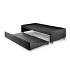 Bicama Box Solteiro 88x188cm Suede Com Dois Colchões Gran Sle