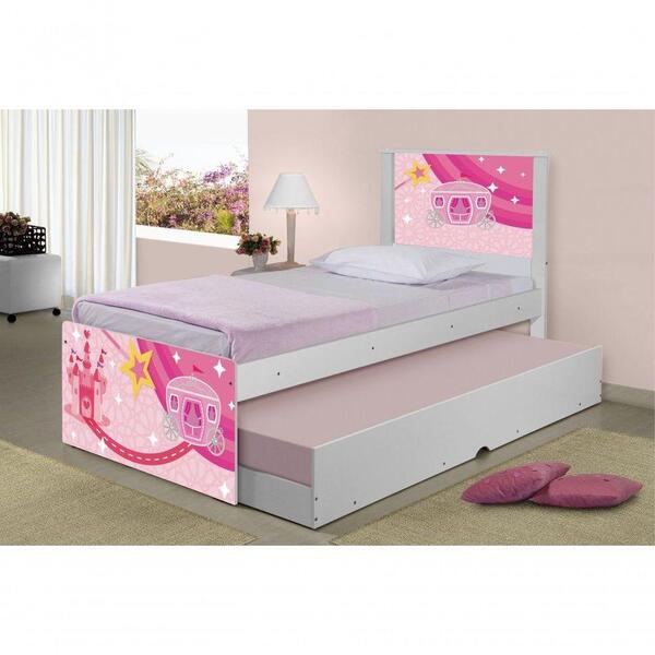 Bicama Carruagem Castelo Com Colchões