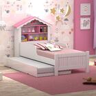 Bicama Casinha Menina Rosa