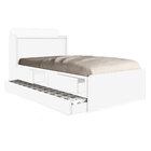 Bicama Com 2 Gavetas E Báu Thamires Branco