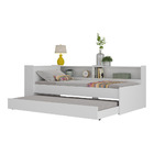 Bicama Com Baú Para Colchão 78 X 188 Cm Multimóveis Fg5011 Br