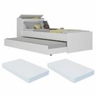 Bicama Com Colchão Incluso E Baú Embutido Multimóveis Fg5009