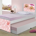 Bicama Corujinhas E Borboleta Com Colchões