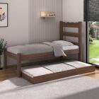 Bicama De Madeira Maciça Com Colchão Incluso Multimóveis Cr35