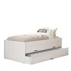 Bicama De Solteiro 2 Gavetas Branco Bari Gabrielli