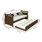 Bicama De Solteiro Bella Grapia Framar